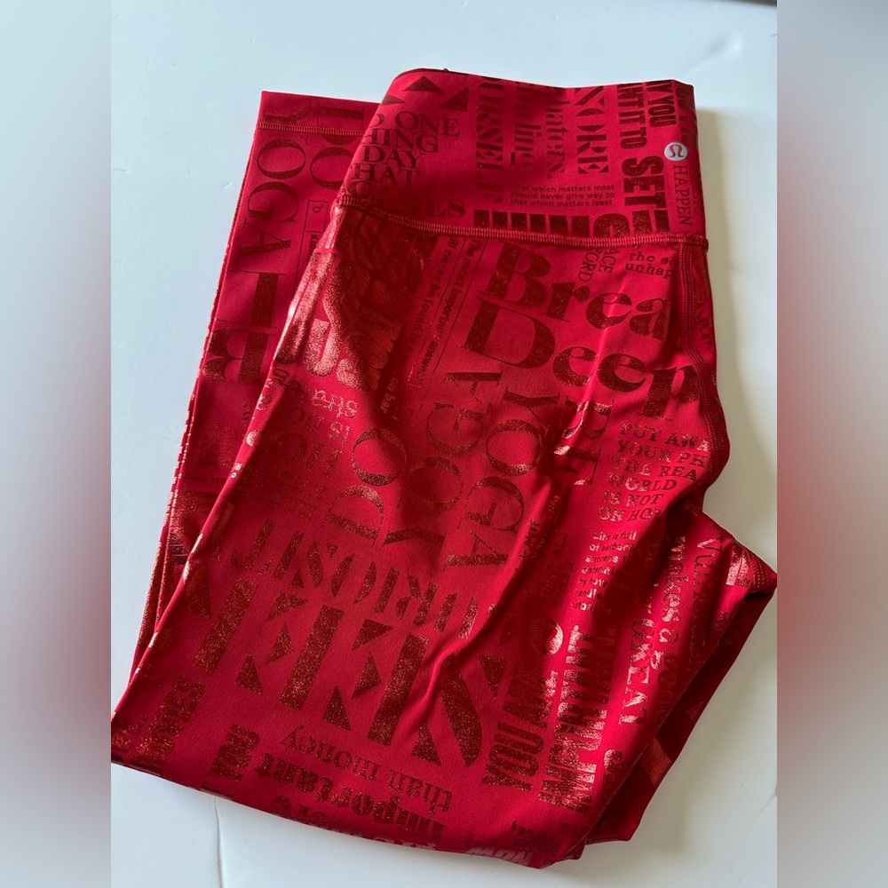 Lululemon Wunder Under Hi-Rise 7/8 Tight *20Y Collection 23”